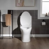 Image for WOODBRIDGE Moder Design, Elongated One piece Toilet Dual flush 1.0/1.6 GPF,with Soft Closing Seat, white, T-0032