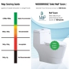 Image for WOODBRIDGE B-0940-A Modern One-Piece Elongated toilet with Soft Closed Seat and Hand Free Touchless Sensor Flush Kit, White