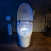 Image for WOODBRIDGE B0970S Smart Bidet Tankless Toilet Elongated One Piece Chair Height, Auto Flush, Foot Sensor Operation, Heated Seat with Integrated Multi Function Remote Control in White