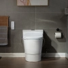 Image for WOODBRIDGE T-0047 One Piece 1.1GPF/1.6 GPF Dual Flush Elongated Toilet with Advance Smart Bidet Toilet in White