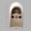 Image for WOODBRIDGEBath T-0031 WOODBRIDGE T-0031 Short Compact Tiny One Piece Toilet with Soft Closing Seat, Small Toilet