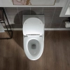 Image for WOODBRIDGE B-0940-A Modern One-Piece Elongated toilet with Soft Closed Seat and Hand Free Touchless Sensor Flush Kit, White