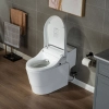 Image for WOODBRIDGE Toilet & Bidet Luxury Elongated One Piece Advanced Smart Seat with Temperature Controlled Wash Functions and Air Dryer, Toilet with Bidet. T-0737, Bidet & Toilet