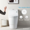 Image for WOODBRIDGE B-0940-A Modern One-Piece Elongated toilet with Soft Closed Seat and Hand Free Touchless Sensor Flush Kit, White