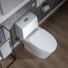 Image for WOODBRIDGE B-0940-A Modern One-Piece Elongated toilet with Soft Closed Seat and Hand Free Touchless Sensor Flush Kit, White
