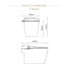 Image for Modern Bathroom Intelligent Products Smart Electrical Toilet