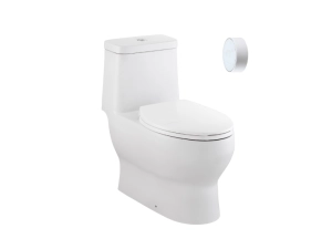 Pine Touchless One-Piece Toilet